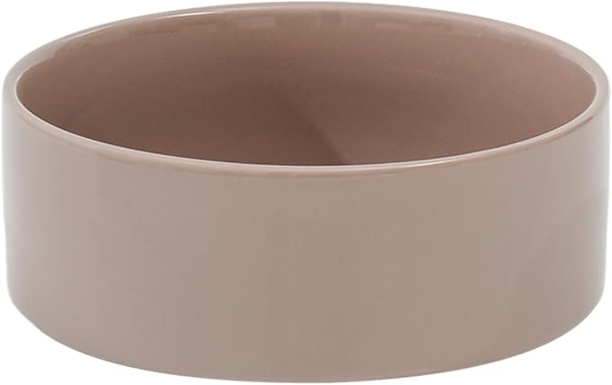 Ceramic 8.2inch Dog Bowl for Large-Breed Dogs, Anti-Slip and Weighted Pet Food by Havniva