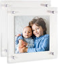 ArtToFrames 24x24 Inch Double Panel Floating Acrylic Picture Frame comes by ArtToFrames