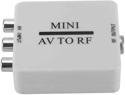 SAIZHUO Video Converter, AV to RF Mini Video Converter Box Driver-Free Adapter - Image 2