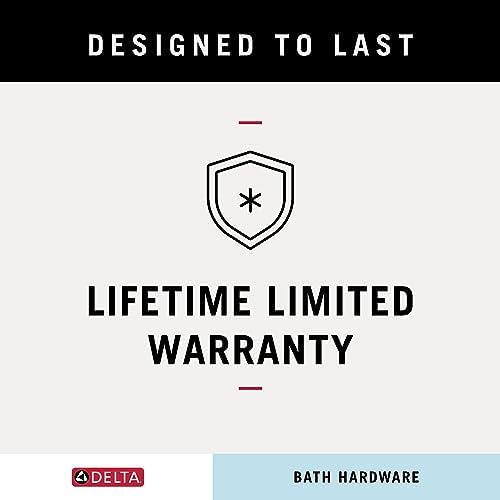delta faucet mclaren 3-piece bathroom set, matte black, view 10