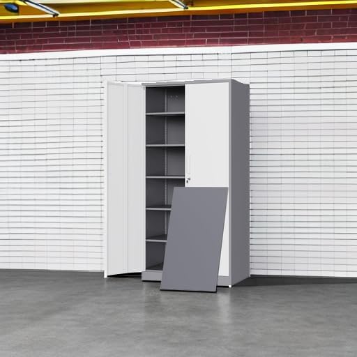 Yizosh Metal Storage Cabinet - Image 5