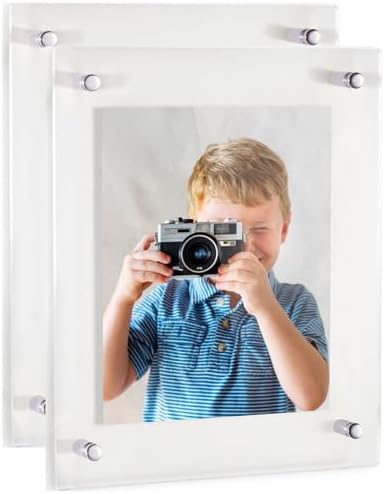 ArtToFrames 18x28 Inch Double Panel Floating Acrylic Picture Frame comes by ArtToFrames