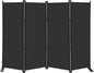 MAYOLIAH 4 Panel Room Divider Screen 6Ft Tall Foldable Privacy Dividers Indoor by MayoliahHome
