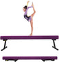 Adjustable&Foldable Gymnastics Balance Beam, 6FT/8ft High-Low Level Floor by GBVUGY