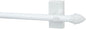 Bali Blinds Magnetic Cafe, 16-28", White