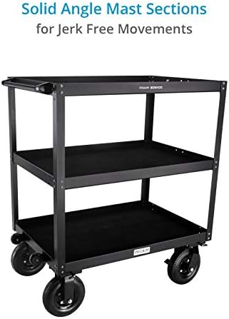 proaim bowado 36" 3-tier video camera cart, 200kg/440lb, package contents