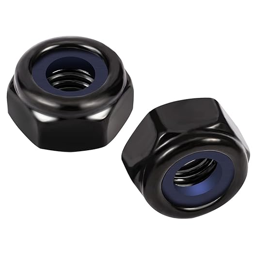 MewuDecor 5/16-18 Nylon Insert Hex Lock Nuts Locknuts, 304 Stainless Steel 18-8 by MewuDecor+Fastener