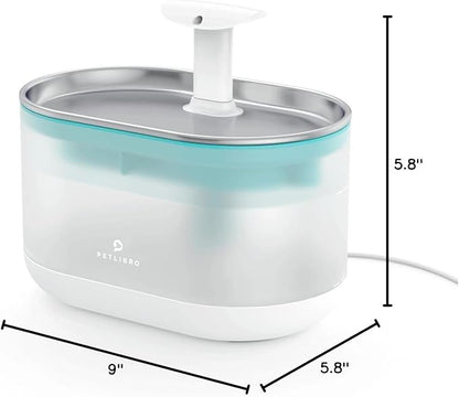 PETLIBRO Cat Water Fountain Stainless Steel, Ultra Quiet, 71fl oz/2.1L - Image 9