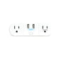 Emerson SmartVoice 4-in-1 Wall Plug, Offline 30+ Voice Control Commands by Emerson