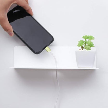 IEEK 9 Inch Acrylic Floating Shelves Set of 4, Small Wall Display Shelf - Image 4