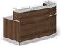 NBF L-Shaped Modern Reception Desk by NBFSignatureSeries