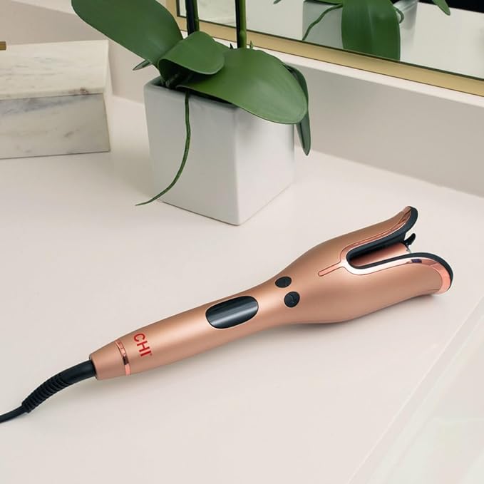 CHI Spin N Curl, Curling Iron For Healthy & Shiny Effortless Curls & Waves - Image 6