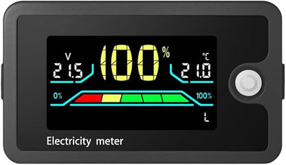 RSHuiOUXX DC8-100V Electricity Meter Digital LCD Display Car Battery Charging by Unknown