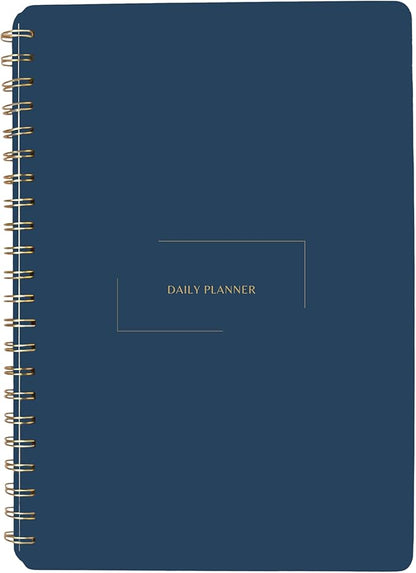 Undated Daily Planner | 8.25” x 11.75” To Do List Notebook | Work Productivity - Image 2