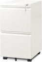 DEVAISE 2 Drawer Mobile File Cabinet by DEVAISE
