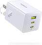 Baseus 100W USB C Charger Block, 3-Port Foldable Compact PPS Wall Charger by Baseus