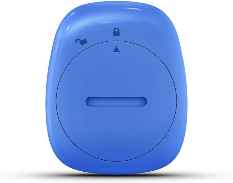 fitbit zip wireless activity tracker zip blue wireless, side view