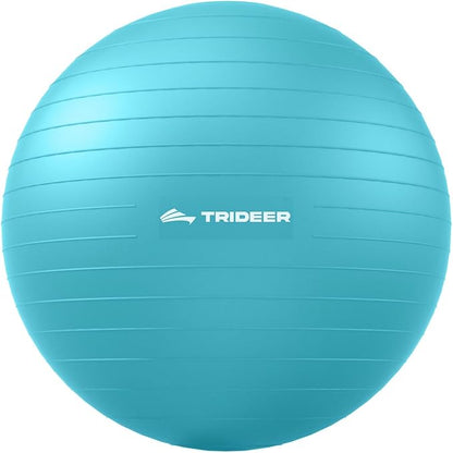 Trideer Exercise Ball for Yoga, Pilates & Fitness – Stability Ball Equipment by Trideer