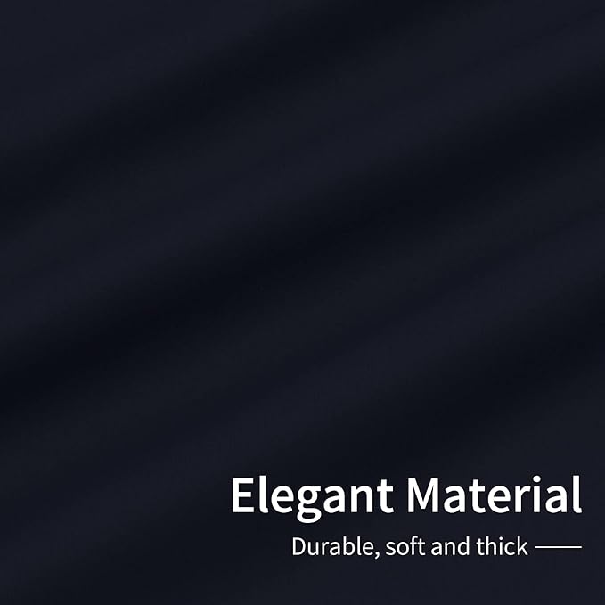 Easy-Going Blackout Curtains for Bedroom, Solid Thermal Insulated Grommet and - Image 6