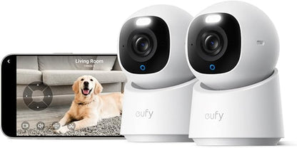 eufy Indoor Cam E30 2-Cam Kit, Latest Generation, 4K UHD Security Camera by eufySecurity