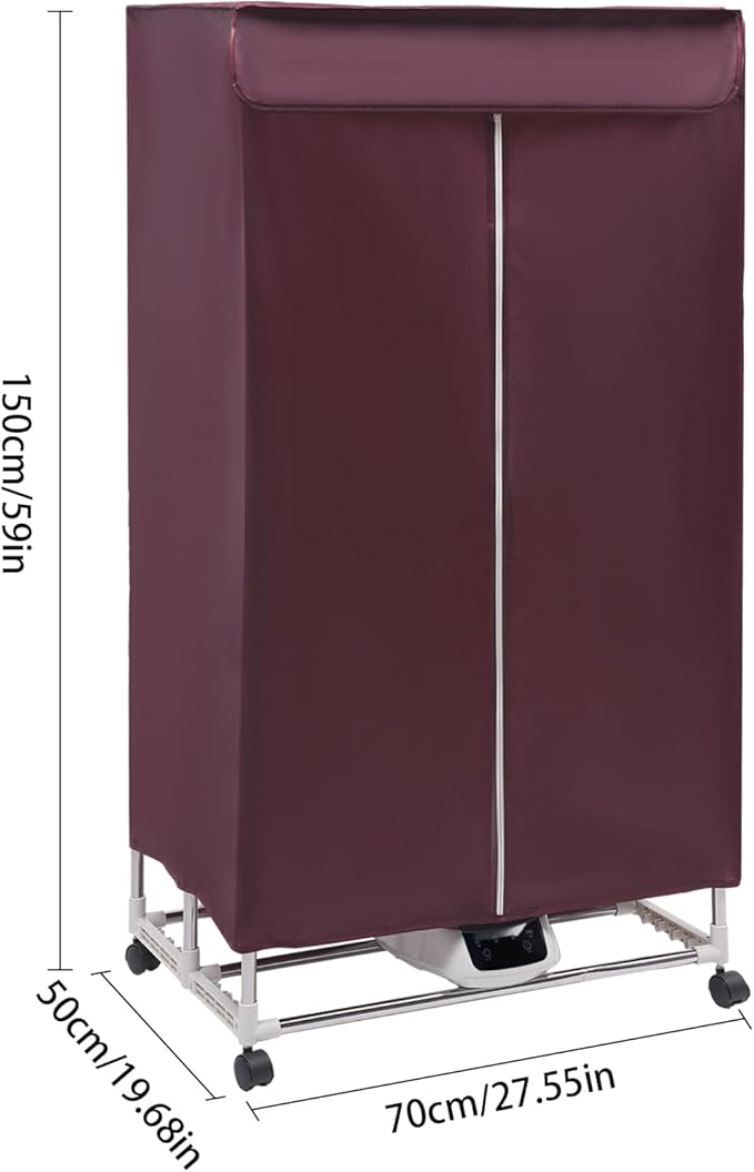 Clothes Dryer, Portable Travel Mini 1500W Dryer Machine 66.14lb Capacity - Image 9