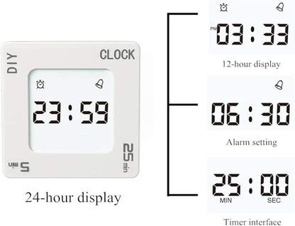 Timer, Creative Shaking Alarm Clock, 25 and Any Minute Time Management Device - Image 4