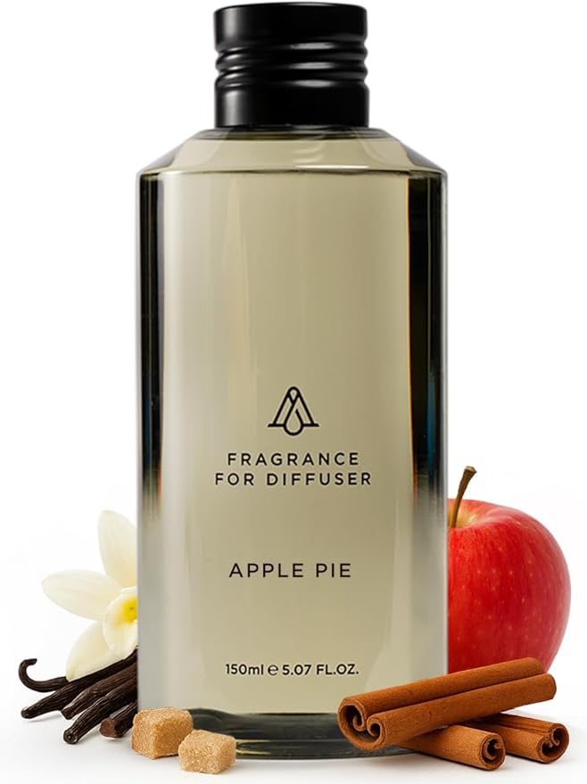 AromaPlan Hotel Scent Diffuser Oil Apple Pie 5 Fl Oz Fall Collection– Luxury by AromaPlan