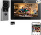 ANJIELO SMART Wired Video Intercom System, Video Doorbell Door Phone System by ANJIELOSMART