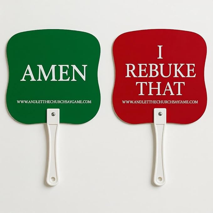 Upgrade 1 Game + 2 Fans- Amen & I Rebuke That Fan + Faith Conversation Game - Image 3