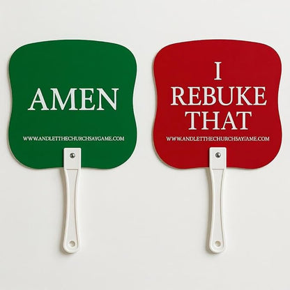 Upgrade 1 Game + 2 Fans- Amen & I Rebuke That Fan + Faith Conversation Game - Image 3