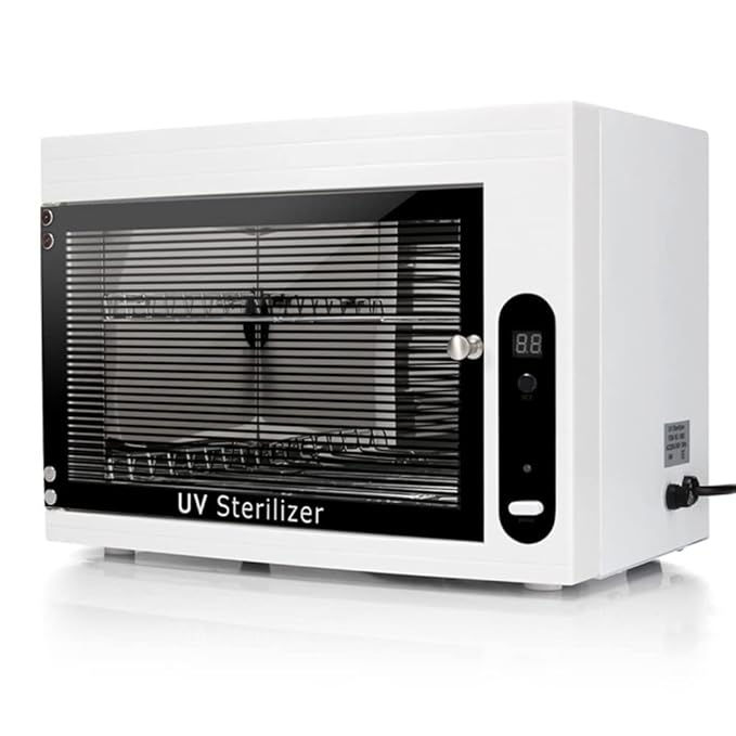 8L UV Cleaning Cabinet, High Capacity Nail Tool Cleaning Machine - Image 8