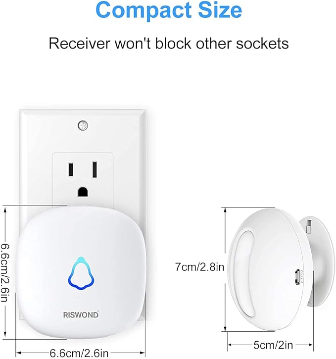 Wireless Motion Sensor Door Chime: Business Entry Doorbell Indoor Motion - Image 6