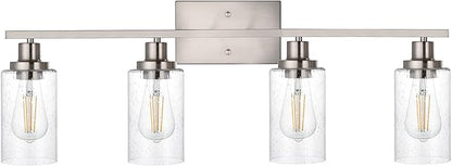 WINSHEN 4-Lights Modern Vanity Light Fixtures by WINSHENLighting