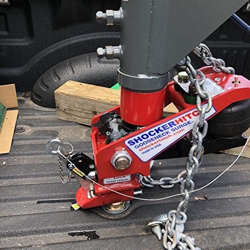 Shocker 30K Gooseneck Surge Air Hitch & Shift Lock Coupler - Image 2