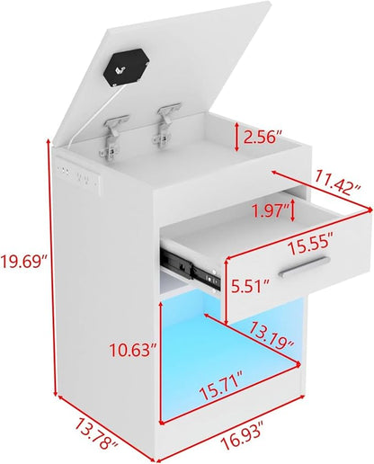 Auromie Set of 2 Nightstand - Image 3