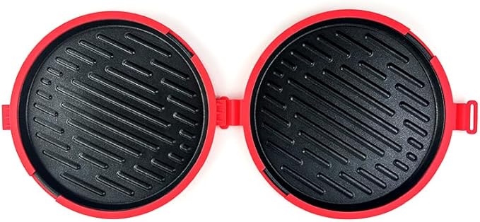 9.5inch 5-in-1 Microwave Grill Pan, Grilled Cheese, Large Toastie Sandwich Maker - Image 7