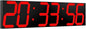 CHKOSDA Digital Wall Clock, Oversize Led Digital Clock Large Display by CHKOSDA