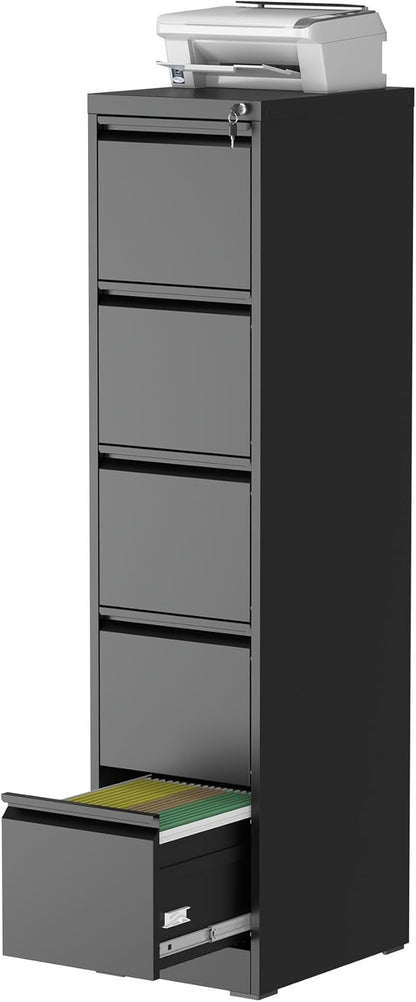 5 Drawer Vertical File Cabinet by Unknown