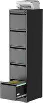 5 Drawer Vertical File Cabinet by Unknown