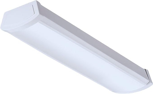 Lithonia Lighting 2 Foot LED Light Fixture, Low-Profile LED Wraparound Flush by AcuityBrands