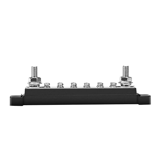 Recoil BB212P Power Distribution Block 12V 150A Dual 5/16” Studs Bus Bar - Image 4