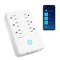 GHome Smart Plug Outlet Extender, Surge Protector by GhomeSmart