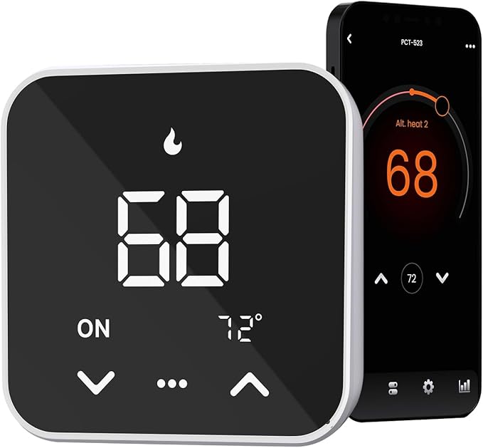 Smart Thermostat for House, WiFi Thermostat Compatible by EdgeAnt