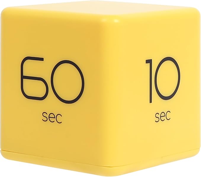 mooas Cube Timer, Timers Cube Flip Block Timers Productivity Gravity Sensor by mooas