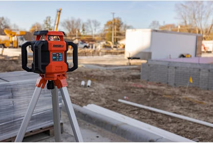 Johnson Level & Tool JRT300-RDHV-S Self-Leveling Red Dual Slope Rotary Laser - Image 4