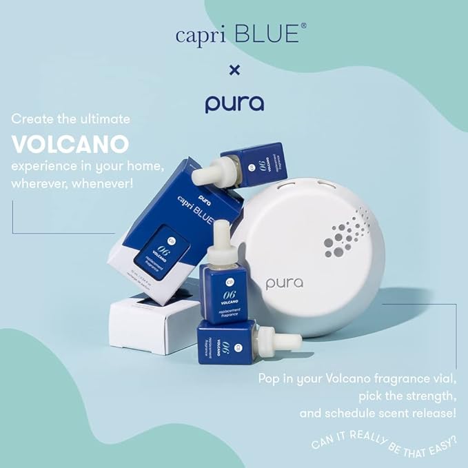 Capri Blue Pura Smart Home Plug-in Diffuser Refills – Includes 2 Capri Blue - Image 5