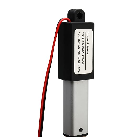 NORJIN 12V Mini Electric Linear Actuator 1.2 inch Stroke, Speed 0.6inch/s - Image 7