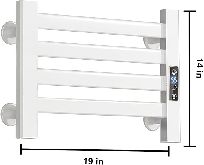 Electric Towel Warmer, Wall Mounted Towel Warmer Rack - Image 5