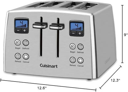 Cuisinart 4 Slice Countdown Motorized Toaster, Compact Design - Image 8