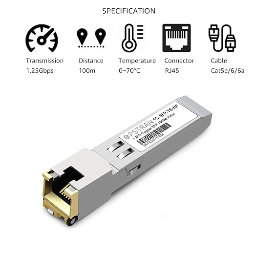 OPSTRAN 1000BASE-T SFP RJ45 Copper Transceiver Module Compatible - Image 2